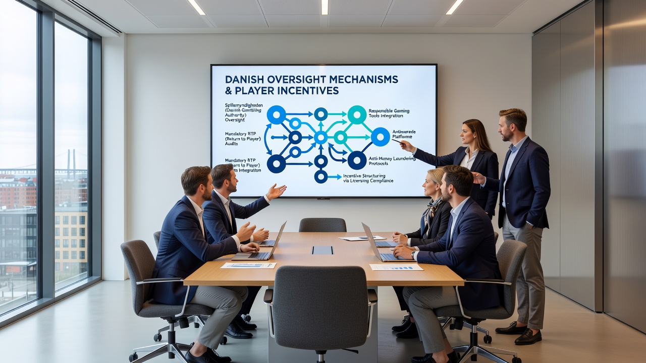 Grafik der viser incitamentstrukturering under dansk tilsyn